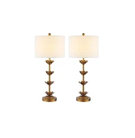 Safavieh Lani Table Lamp Set Of 2 W/ Usb Port