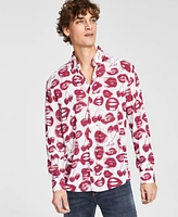 Hugo by Boss Men's Ermo Cherry Kiss Graphic Shirt