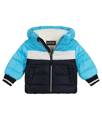 S Rothschild & Co Baby Boys Varsity Colorblock Jacket