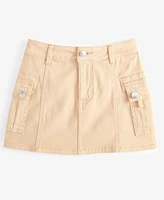 With Jules Big Girls Twill Cargo Skort