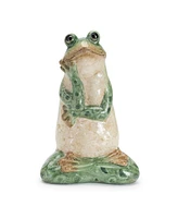 Slickblue Set of 2 Frog Figurines – Charming Decor for Garden and Home