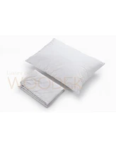 Woodek Luxury 'Cold Feel' Linen Pillow with Removable Zipper Cover Queen 20x28 Inches