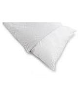 Woodek Down Alternative Cooling Linen Pillow With Removable Zipper Cover Luxe Collection