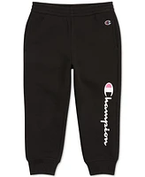 Champion Toddler Girls Fleece Crewneck Sweatshirt & Jogger Pants, 2 Piece Set