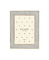 kate spade new york Sitting Pretty Silver Glitter Frame, 5"x 7"