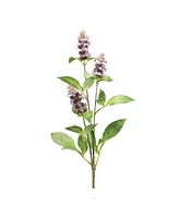 Slickblue Buddleia Stem for Elegant Floral Arrangements and Home Decor (Set of 6)