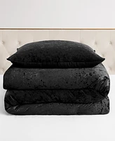 Juicy Couture Crushed Velvet -Pc. Comforter Set