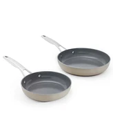 Calphalon Premier Ceramic Nonstick 8" and 10" Frying Pan Set