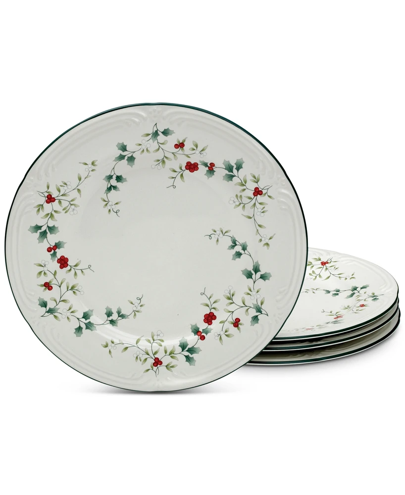 Winterberry Dinner Plates, Set of 4