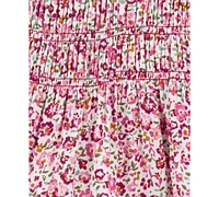 Carter's Toddler Girls Floral-Print Smocked Top