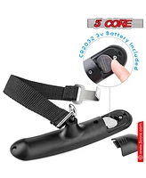 5 Core Luggage Scale 1 Piece 110 Pounds Digital Hanging Weight Scale w Backlight Rubber Paint Handle Battery Included- Ls-005