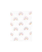 Hudson Baby Infant Girl Cotton Flannel Burp Cloths Bundle