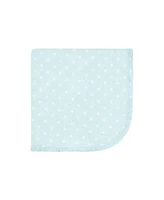 Hudson Baby Infant Girl Flannel Cotton Washcloths, Lemon Daisy Pack