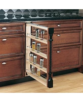 Rev-a-Shelf 3" Pull Out Kitchen Cabinet Filler Organizer Spice Rack, 432-bf-3C