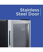 4.4 Cu. Ft. Beverage Cooler with Double Pane Glass Door Drink Fridge with 160-Can Capacity