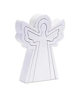 Slickblue Set of 2 Triple Angel Puzzles – Elegant Holiday and Winter Decorations