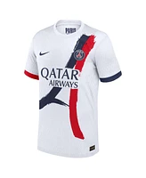 Nike Men's White Paris Saint-Germain 2024/25 Away Authentic Jersey