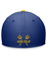 Nike Men's Royal/Gold Seattle Mariners 2024 City Connect Swoosh Flex Hat