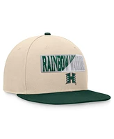 Top of the World Men's Tan/beige Hawaii Rainbow Warriors Goalaso Snapback Hat