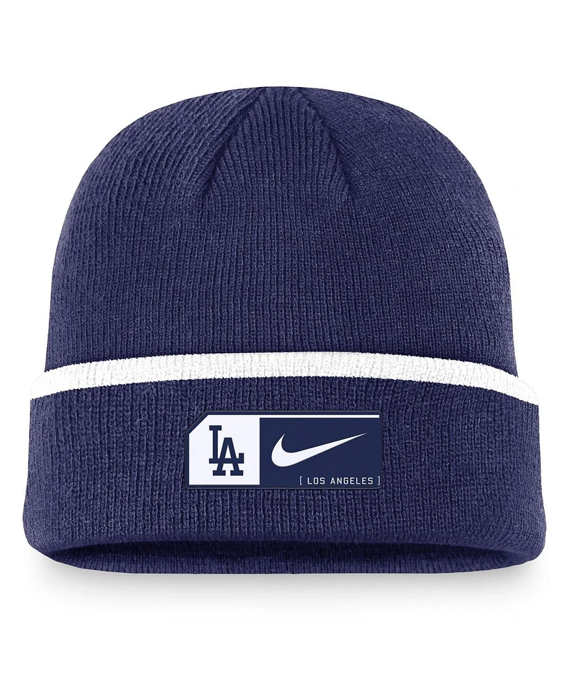 Nike Men's Royal Los Angeles Dodgers Terra Cuffed Knit Hat