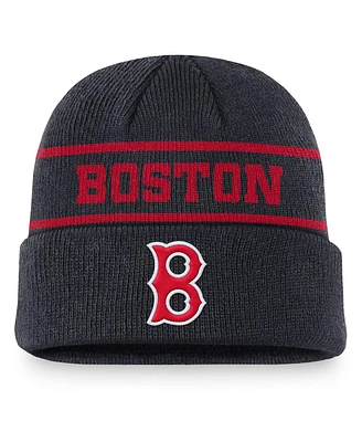 Nike Men's Navy Boston Red Sox Cooperstown Collection Rewind Terra Cuffed Knit Hat