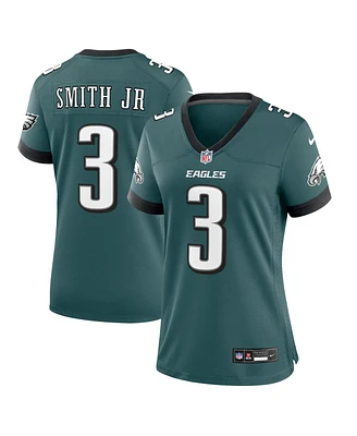 Nike Women's Nolan Smith Midnight Green Philadelphia Eagles Team Game Jersey