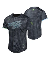 Nike Big Boys and Girls Black Tampa Bay Rays 2024 City Connect Limited Jersey