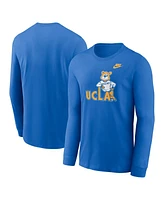 Nike Men's Blue Ucla Bruins Legacy Primary Logo Long Sleeve T-Shirt