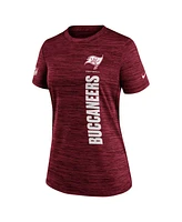 Nike Women's Red Tampa Bay Buccaneers Velocity Performance T-Shirt