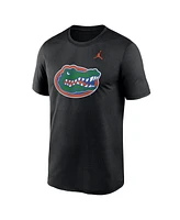 Jordan Men's Black Florida Gators Primetime Legend Logo T-Shirt