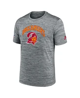 Nike Men's Gray Tampa Bay Buccaneers Velocity Alternate Logo Performance T-Shirt