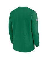 Nike Men's Kelly-Green Philadelphia Eagles Alternate Logo Coach Long Sleeve T-Shirt