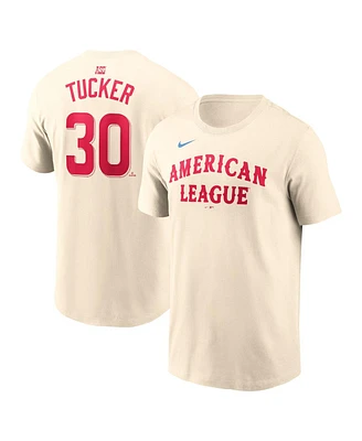 Nike Men's Kyle Tucker Cream American League 2024 Mlb All-Star Game Name Number T-Shirt