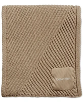 Calvin Klein Chunky Rib Knit Scarf