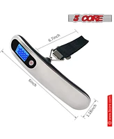 5 Core Digital Luggage Scale 110lbs Travel Weight Scale Hanging Baggage Weighing Machine - 2 Pcs