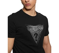 Guess Men's Eco Triangle Crewneck Tee