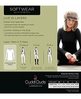 Cuddl Duds Softwear Long-Sleeve Crewneck Top