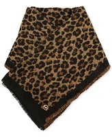 Michael Michael Kors Women's Boucle Leopard-Print Scarf