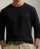 Polo Ralph Lauren Men's Big & Tall Classic-Fit Jersey Long-Sleeve T-Shirt