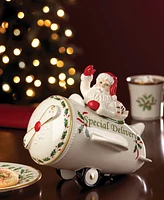 Lenox Countdown 'Til Christmas Airplane Cookie Jar