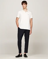 Tommy Hilfiger Men's Regular-Fit Liquid Cotton Collar Stripe Detail Polo Shirt