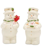 Lenox Snowman Salt & Pepper Shaker Set