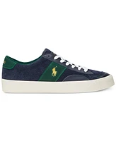 Polo Ralph Lauren Men's Sayer Leather-Suede Sneaker