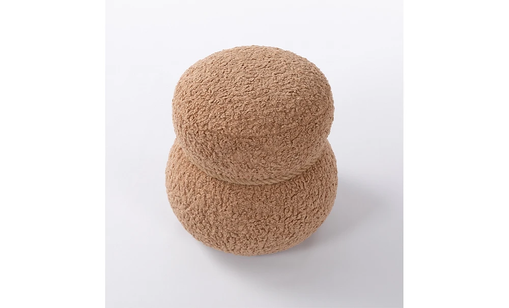 Plush Snowman Stool for Playful Spaces