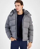 Michael Kors Men's Faux-Wool Heavyweight Jacket