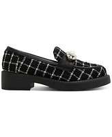 Aldo Women's Dinara Embellished Tweed Loafers