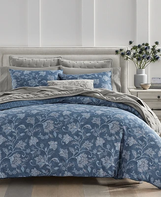 Charter Club Azure Jacobean 2-Pc. Comforter Set, Twin, Exclusively at Macy's