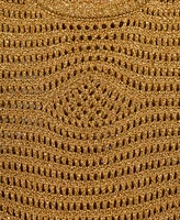 Mango Women's Openwork Lurex Dress