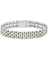 Hugo Boss Men's Owan Two-Tone Stainless-Steel Bracelet