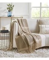 Ihi Home Soft Mohair Throw Blanket I 50"x 70"I Chocolate Pecan